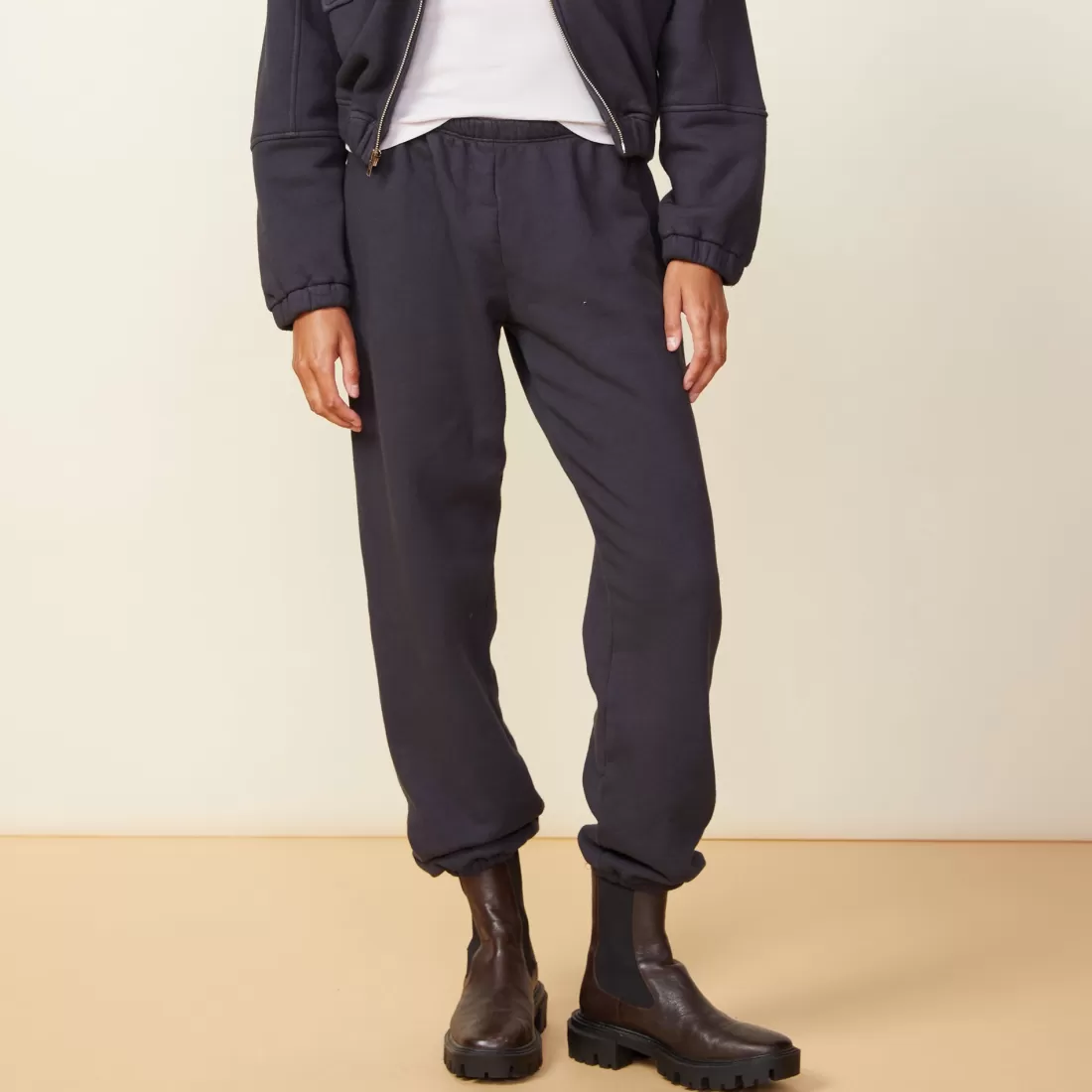 MONROW Sweats*Deluxe Sweat FADEDBLACK