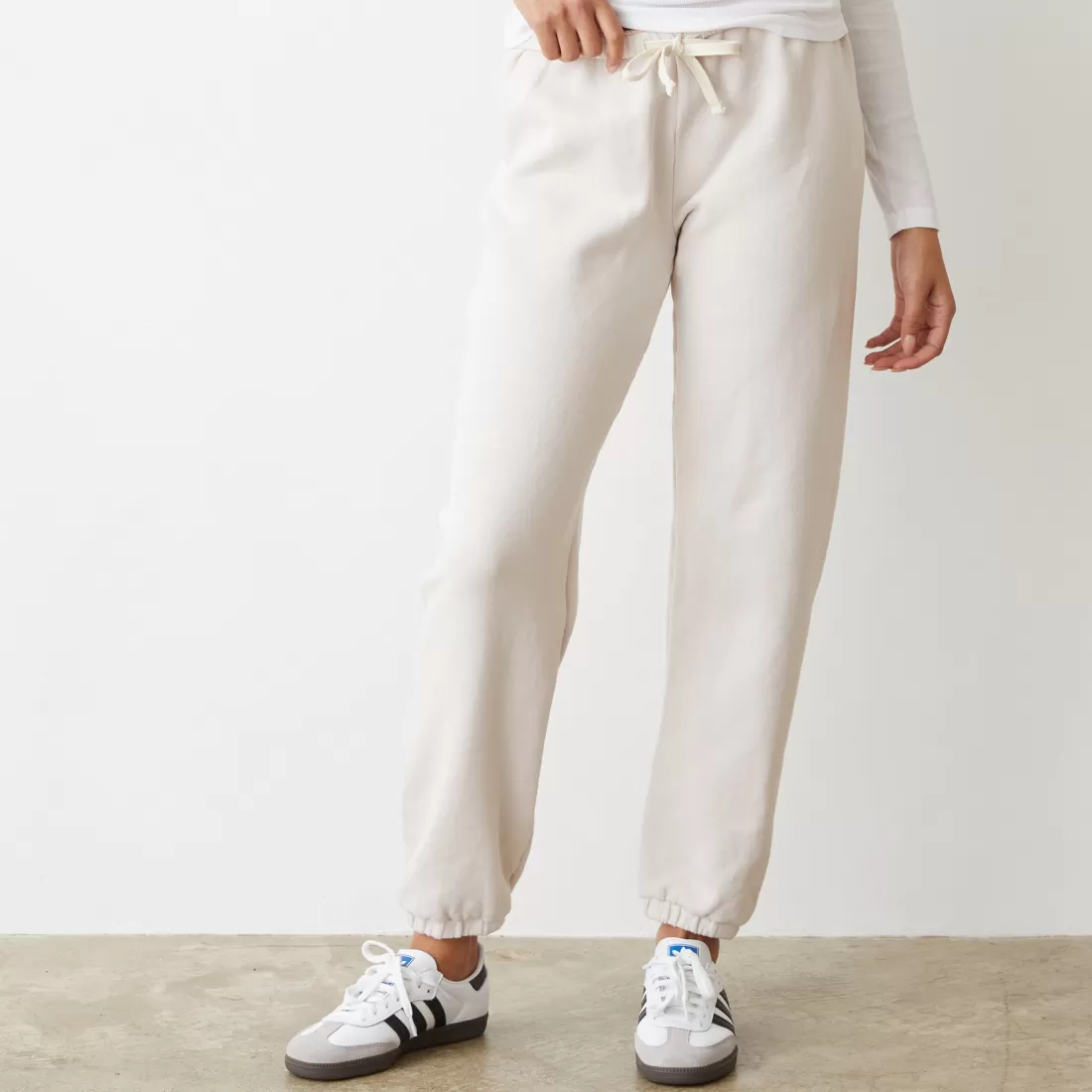 MONROW Sweats*Deluxe Sweat BONE