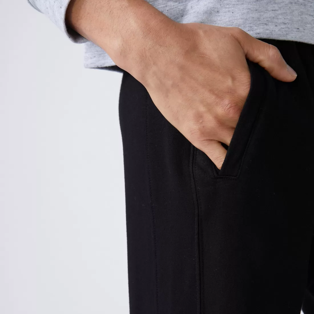 MONROW Men's Bottoms | Mens Sale*Men's Lounge Sweats - Color BLACK