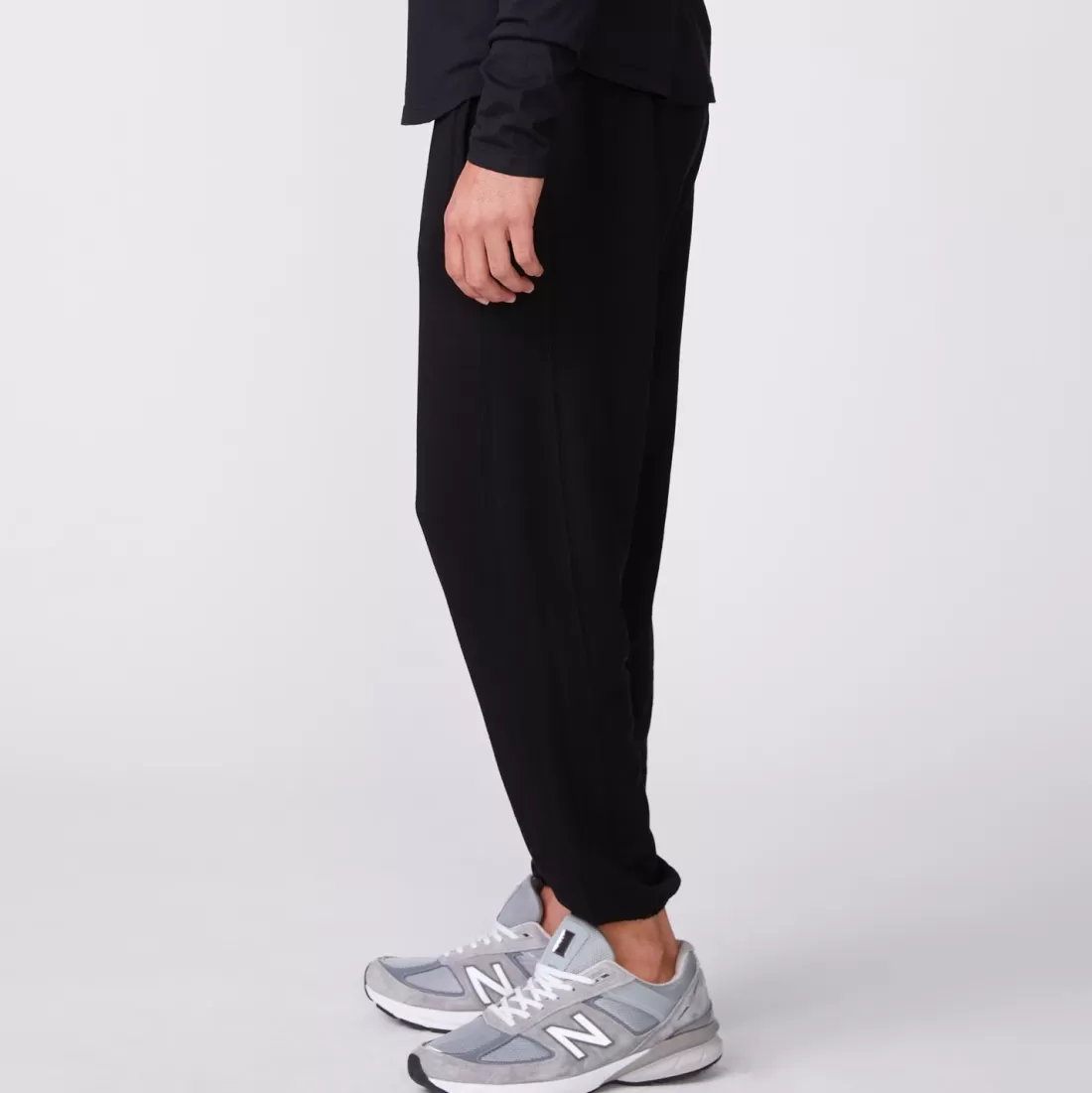MONROW Men's Bottoms | Mens Sale*Men's Lounge Sweats - Color BLACK