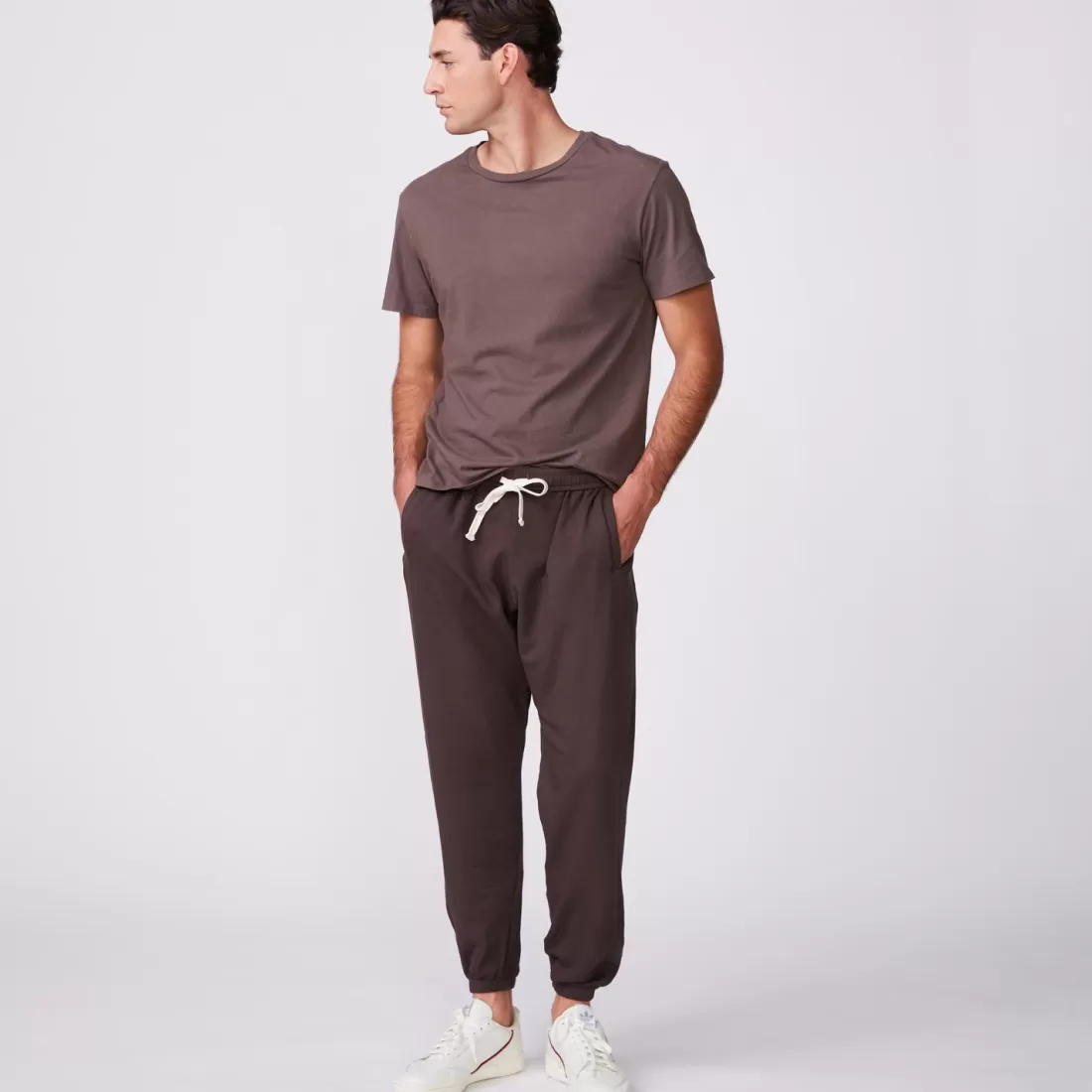 MONROW Men's Bottoms | Mens Sale*Men's Lounge Sweats - Color COCOA