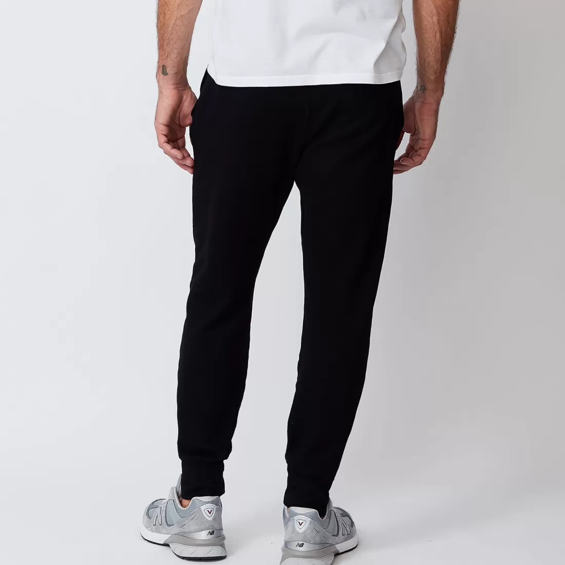 MONROW Men's Bottoms | Mens Classics*Men's Supersoft Fleece Jogger - Color BLACK