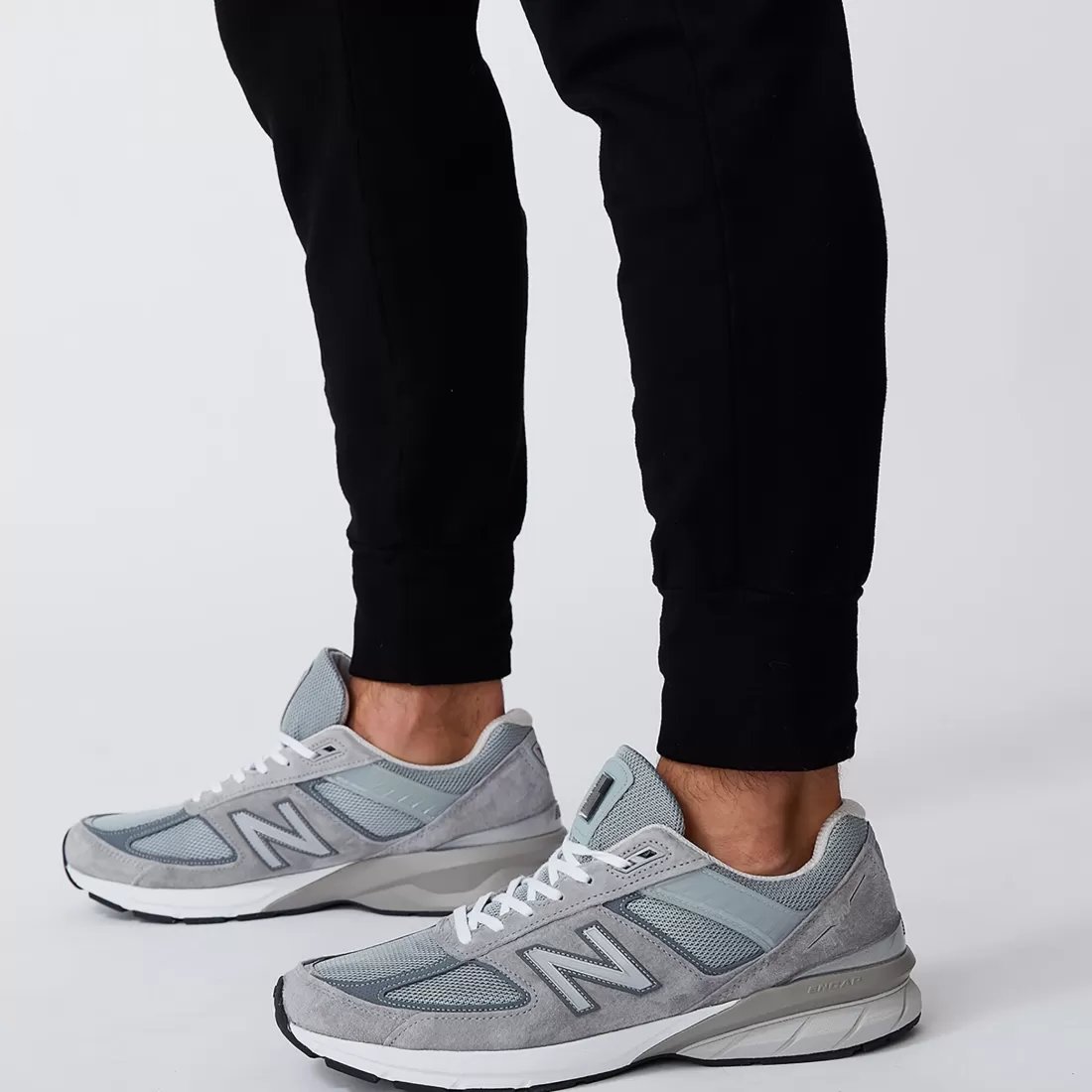 MONROW Men's Bottoms | Mens Classics*Men's Supersoft Fleece Jogger - Color BLACK
