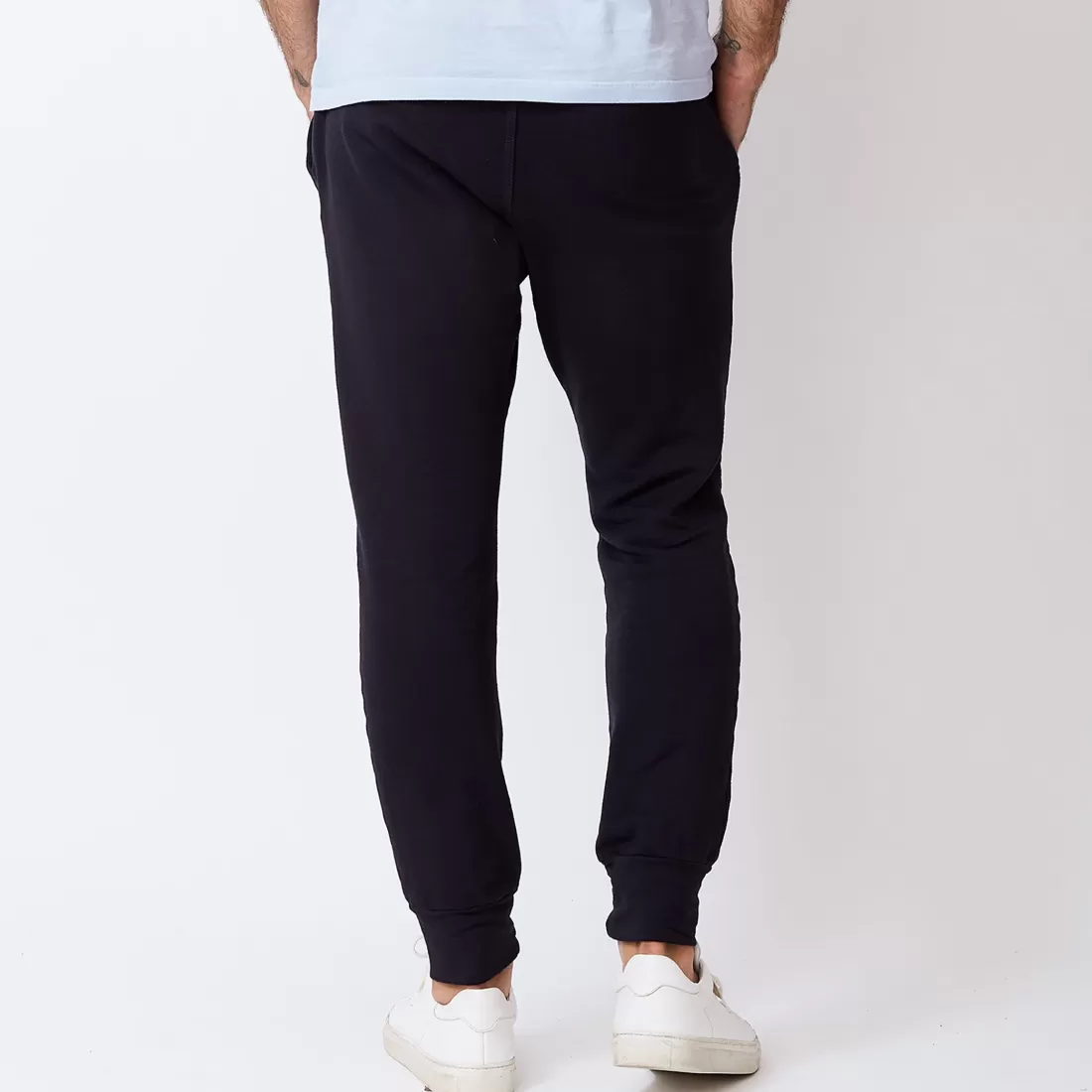 MONROW Men's Bottoms*Men's Supersoft Fleece Joggers - Faded Black Color FADEDBLACK