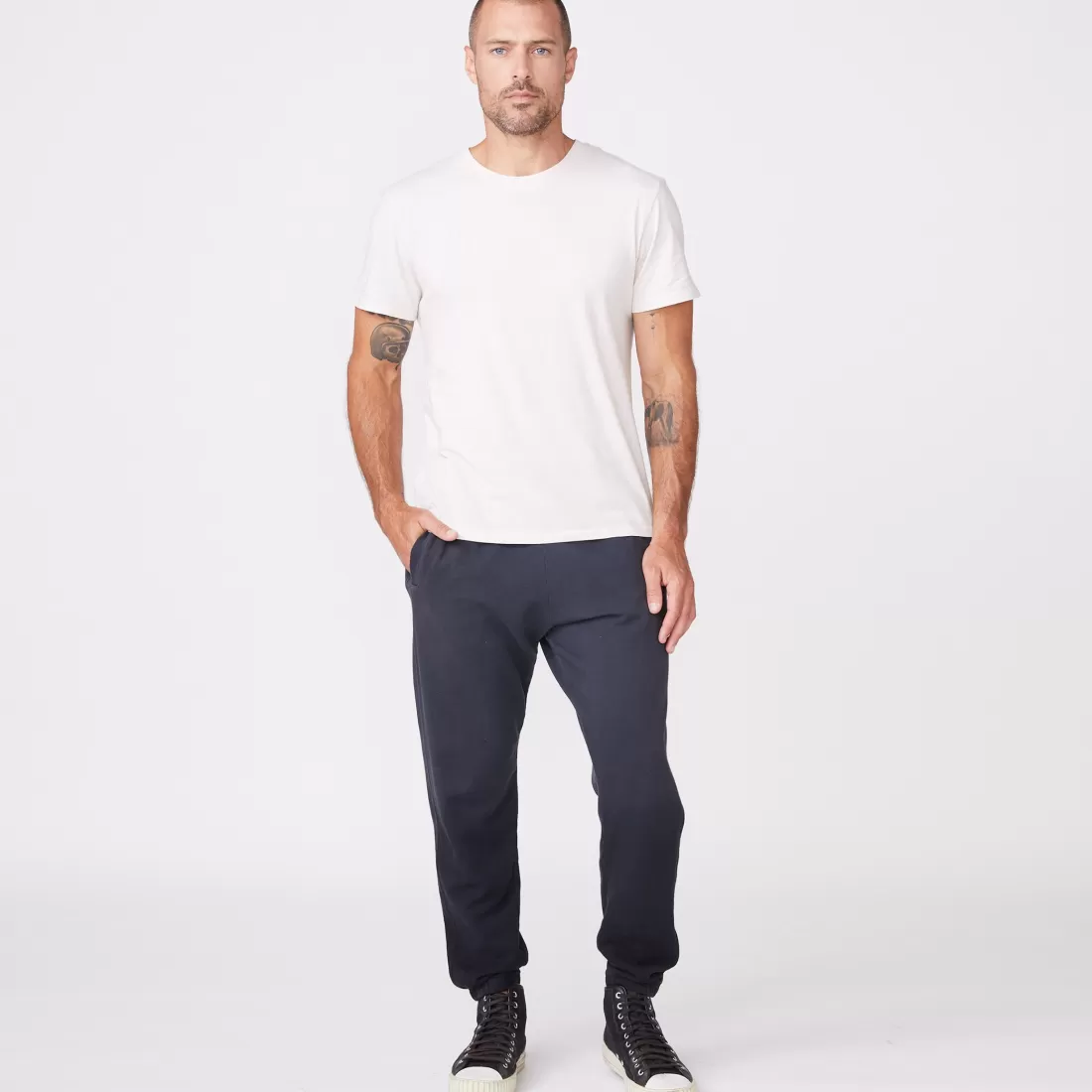 MONROW Men's Bottoms | Mens Sale*Ombre Lounge Sweats FADEDBLACK