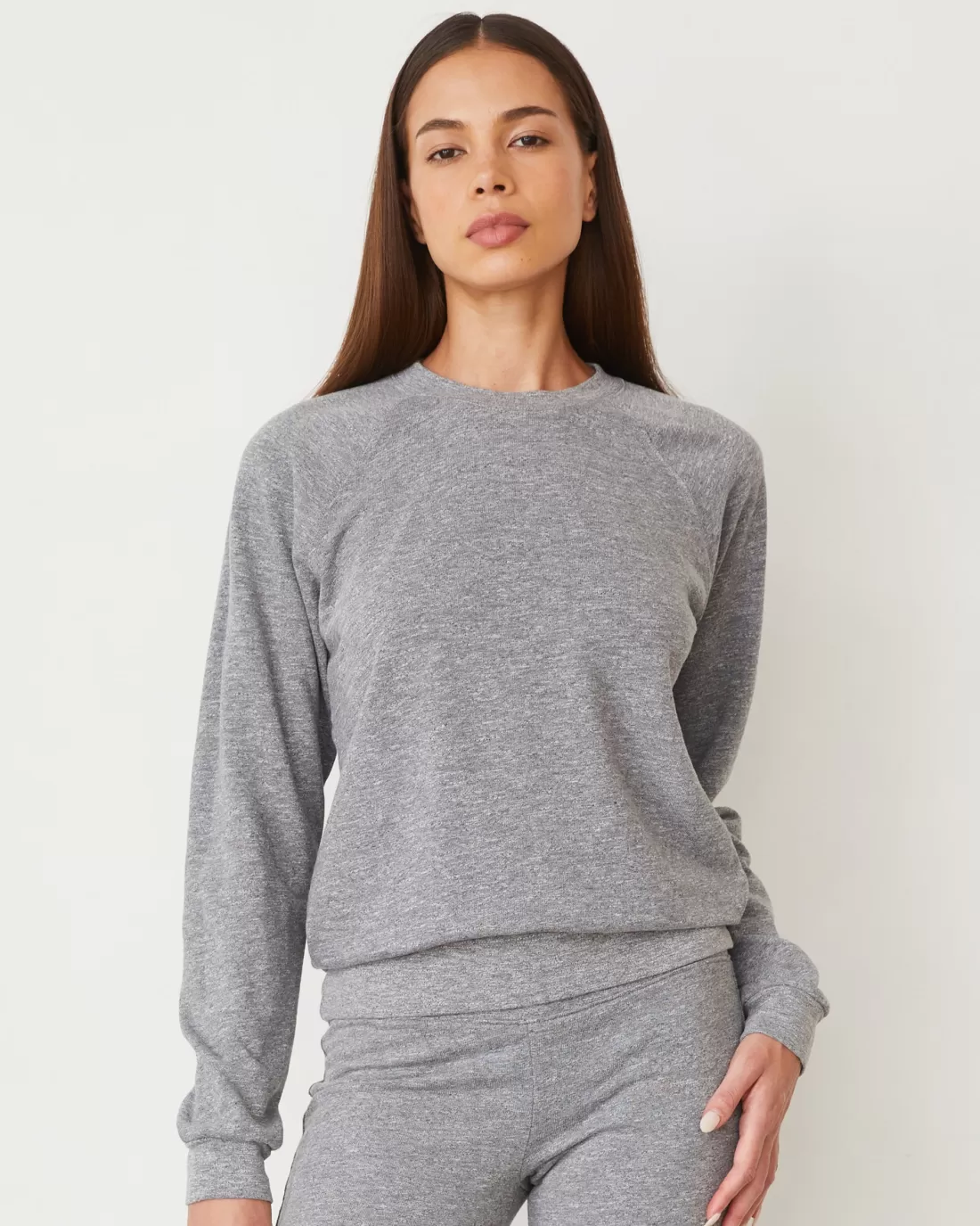 MONROW Travel Essentials | Sets*Original Fleece Vintage Raglan GRANITE