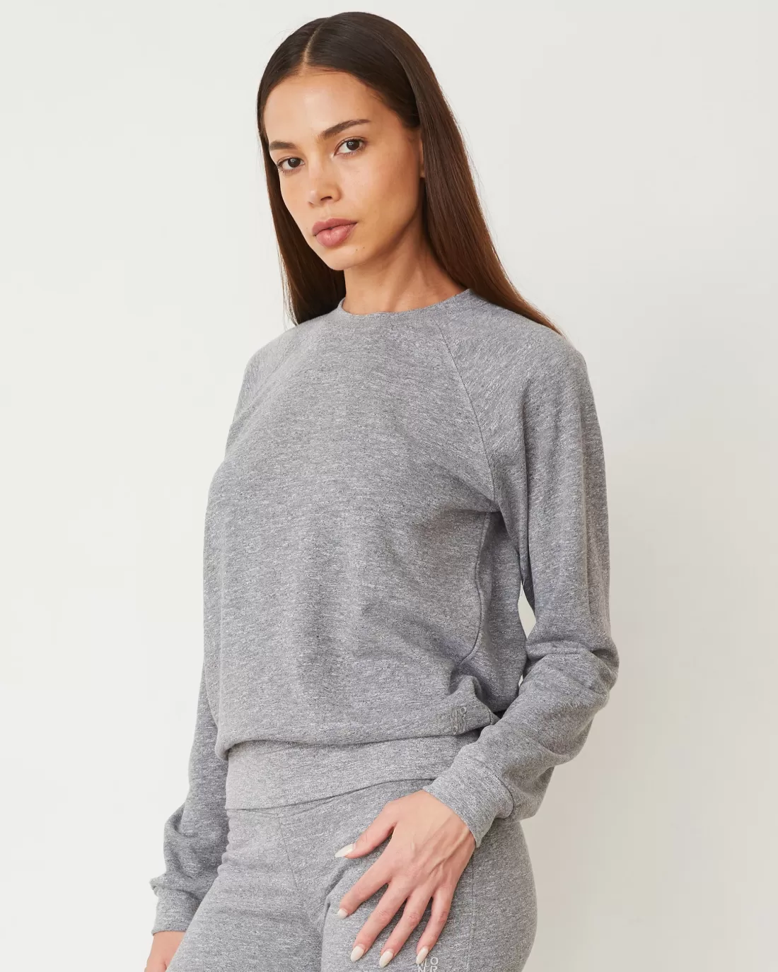 MONROW Travel Essentials | Sets*Original Fleece Vintage Raglan GRANITE