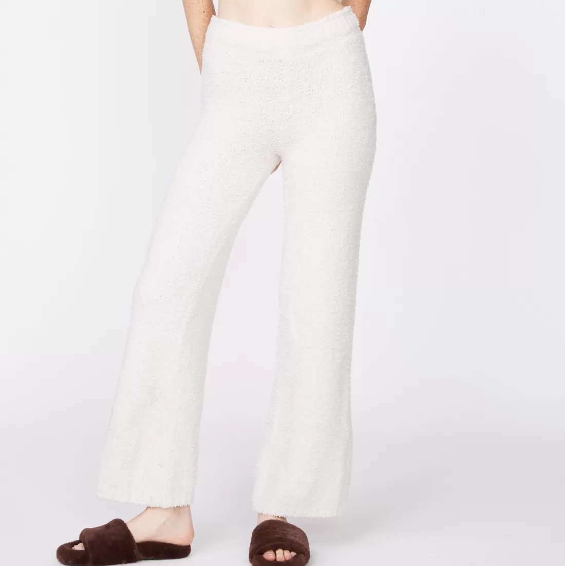 MONROW Sweats*Plush Sweater Pants - Color CHALK