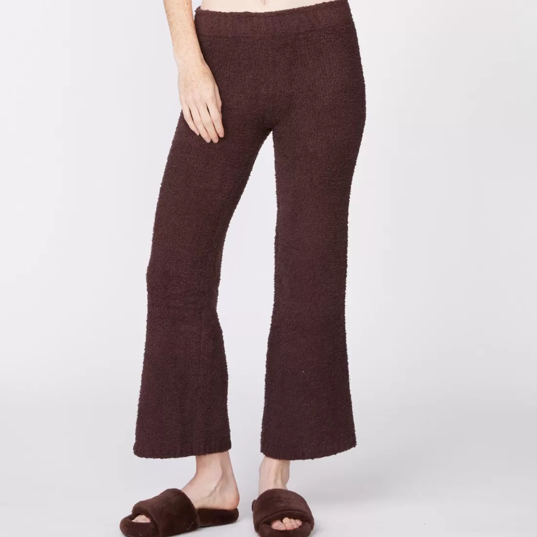 MONROW Sweats*Plush Sweater Pants - Color COCOA