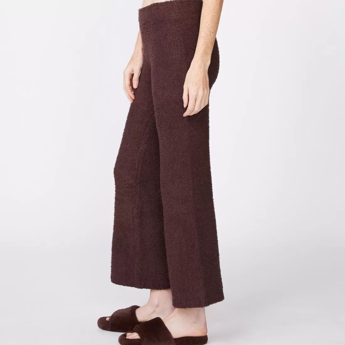 MONROW Sweats*Plush Sweater Pants - Color COCOA