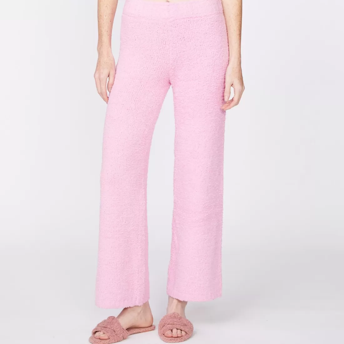MONROW Sweats*Plush Sweater Pants - Color ORCHID