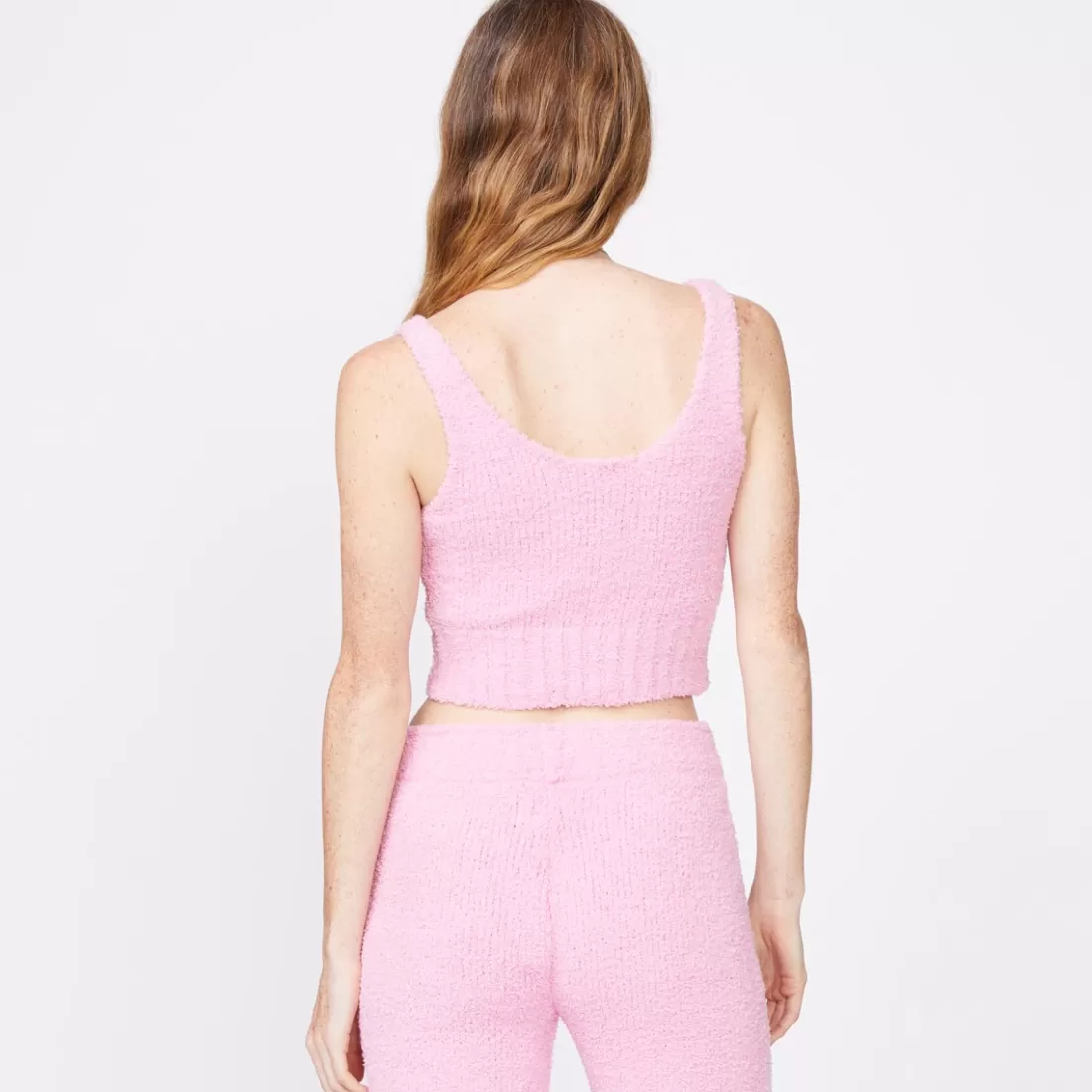 MONROW Tanks*Plush Sweater Tank - Color ORCHID