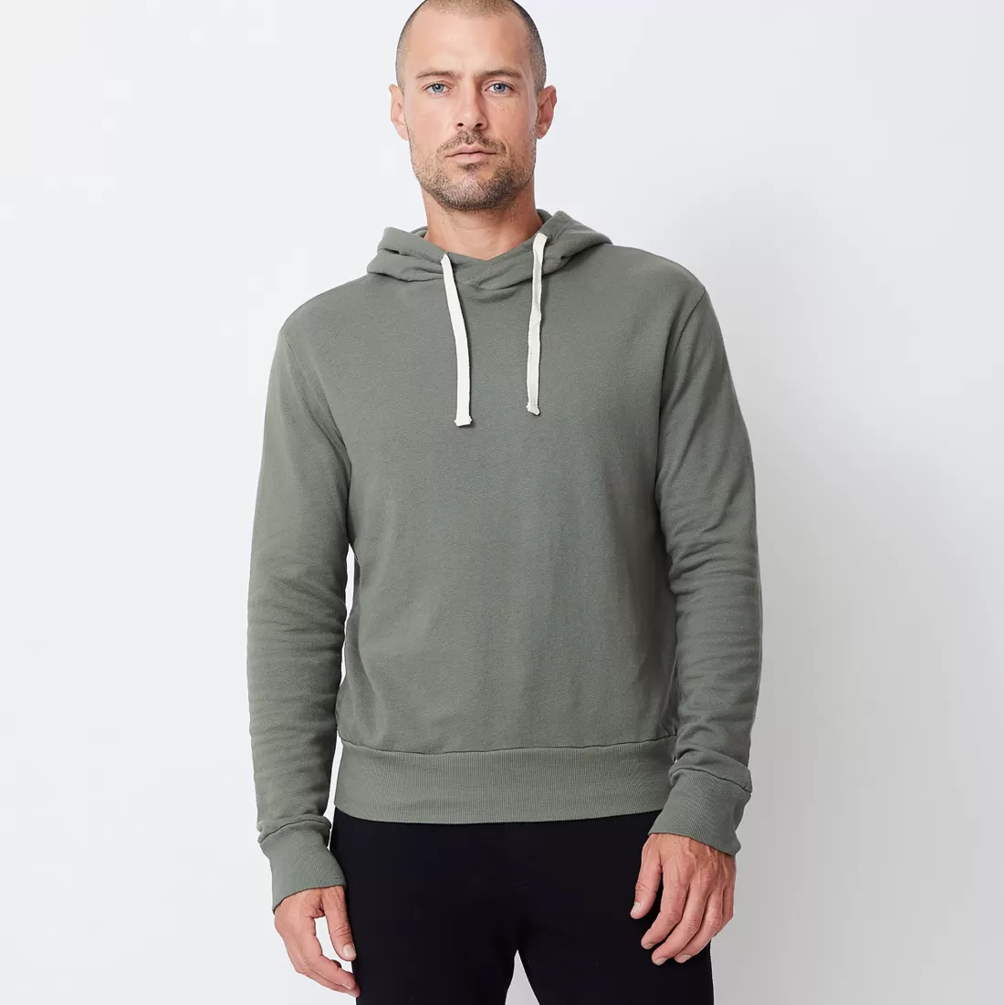 MONROW Mens Sale | Men's Sale*Pullover Hoody EVERGREEN