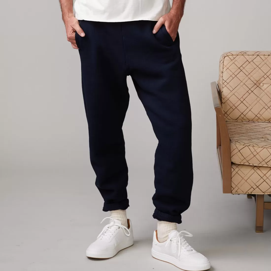 MONROW Men's Bottoms | Mens Sale*70's Sweat INDIGO