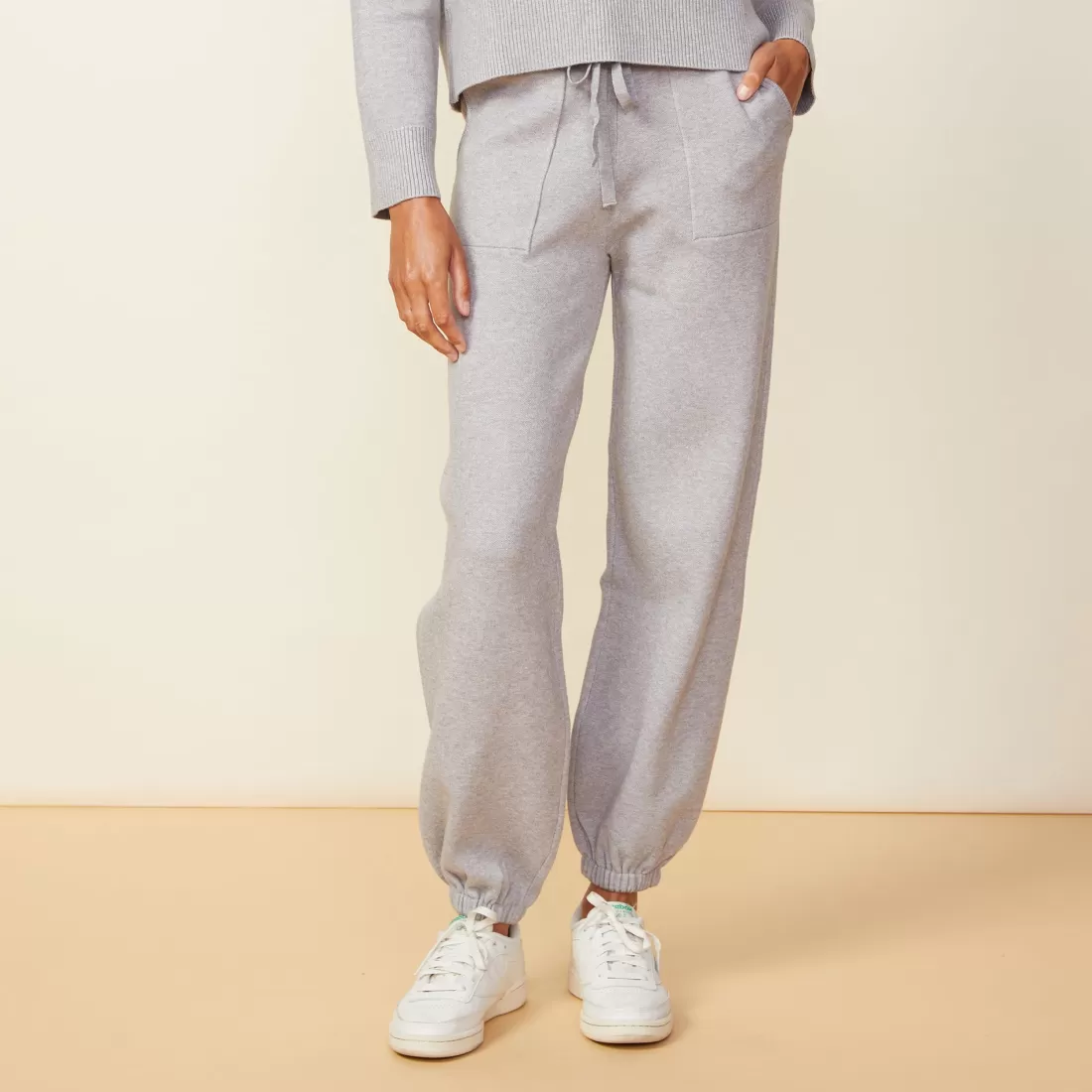 MONROW Soft Knit | Sweats*Soft Knit Oversized Vintage Sweat HEATHERGREY