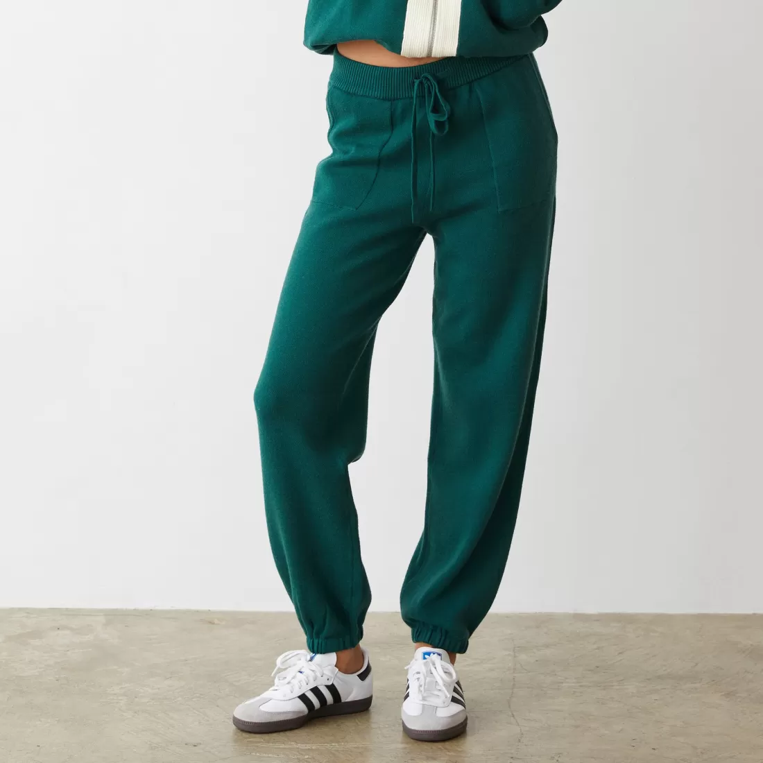 MONROW Soft Knit | Sweats*Soft Knit Oversized Vintage Sweat EVERGREEN