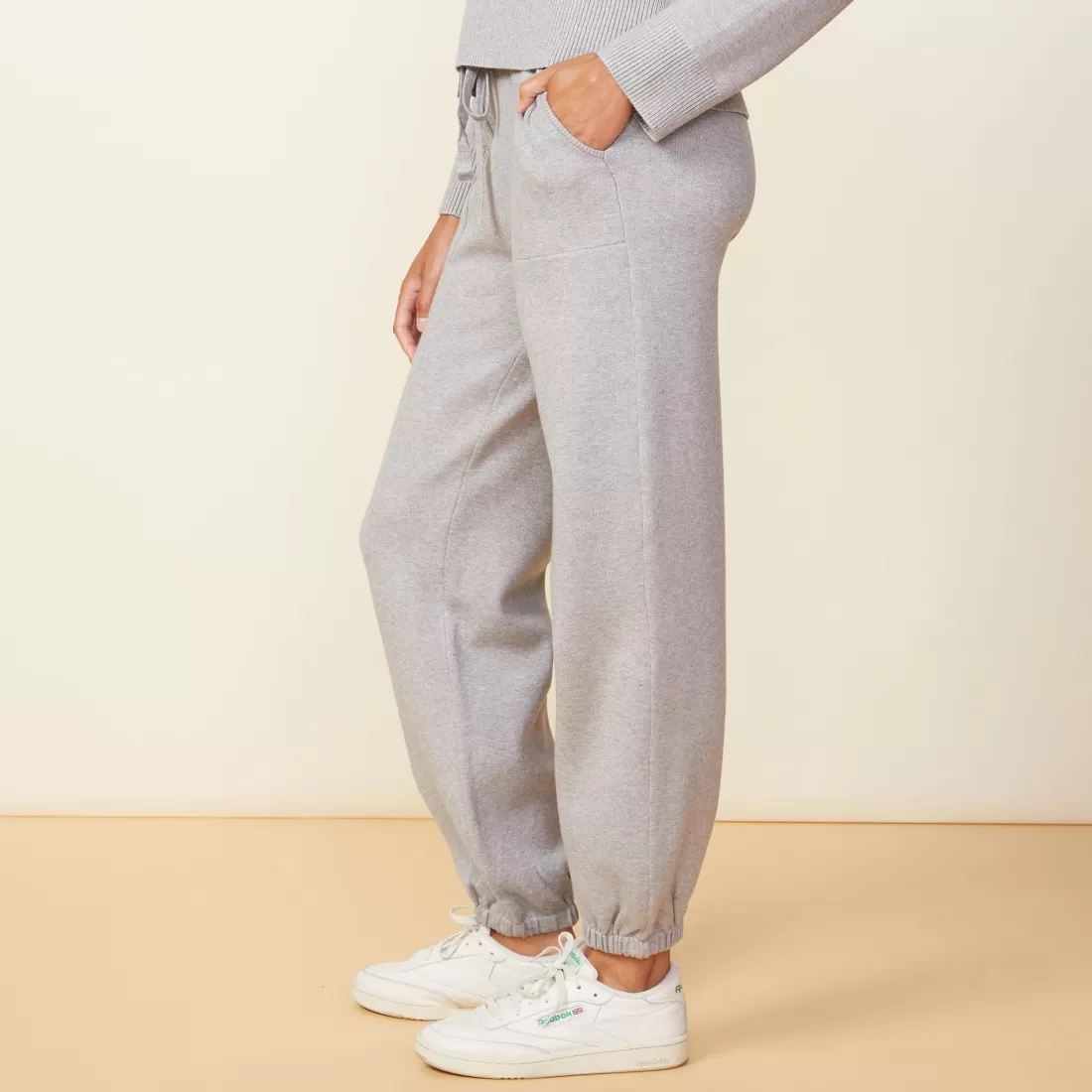 MONROW Soft Knit | Sweats*Soft Knit Oversized Vintage Sweat HEATHERGREY