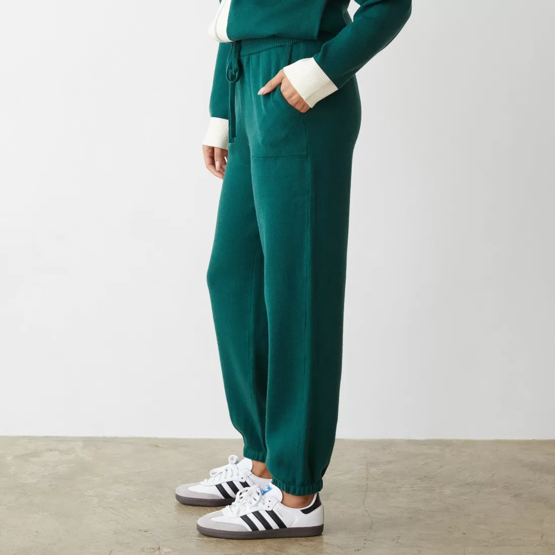 MONROW Soft Knit | Sweats*Soft Knit Oversized Vintage Sweat EVERGREEN