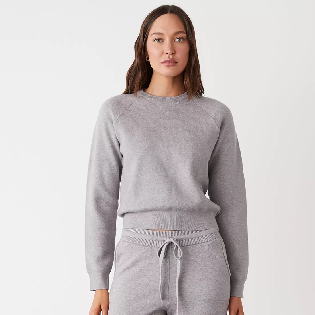 MONROW Soft Knit | Sweaters*Soft Knit Raglan Sweater HEATHERGREY