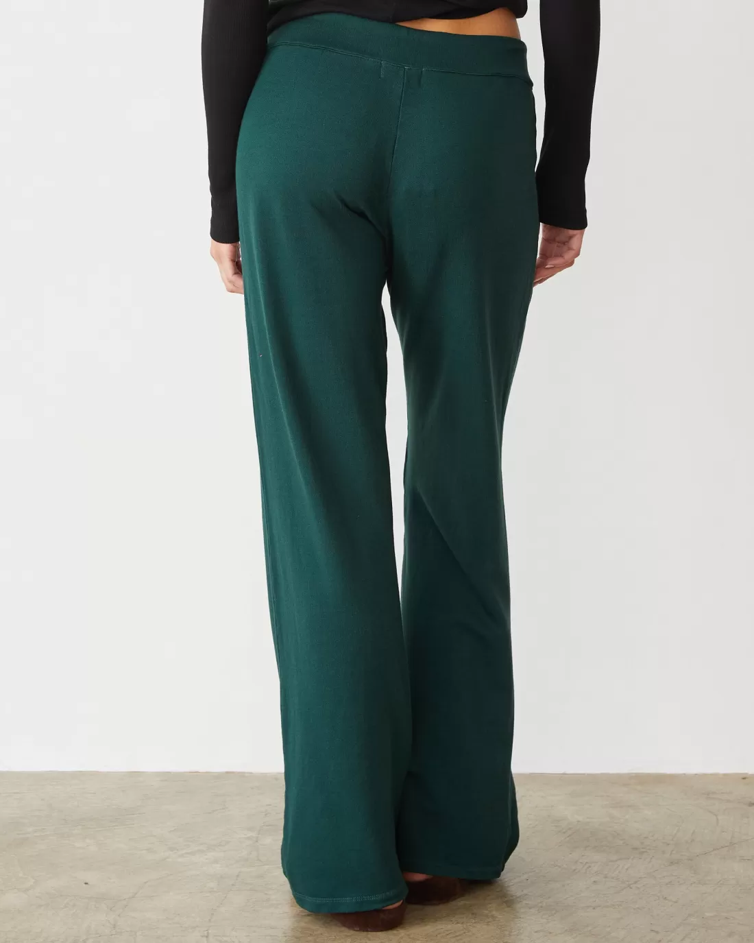 MONROW Softfleece | Sweats*Softfleece Straight Leg Vintage Sweat EVERGREEN