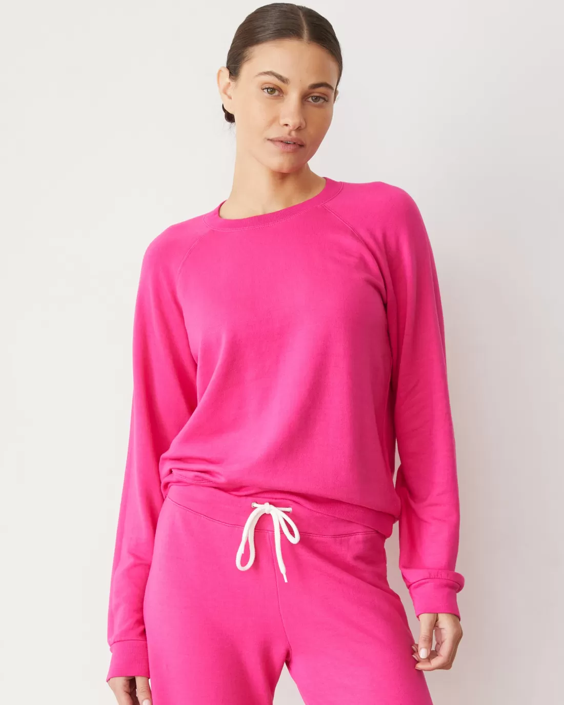 MONROW Softfleece | Sets*Softfleece Vintage Raglan FUCHSIA