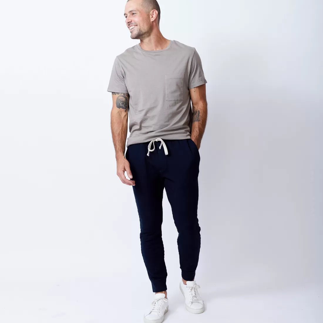 MONROW Men's Bottoms | Mens Sale*Supersoft Fleece Joggers - Color INCA