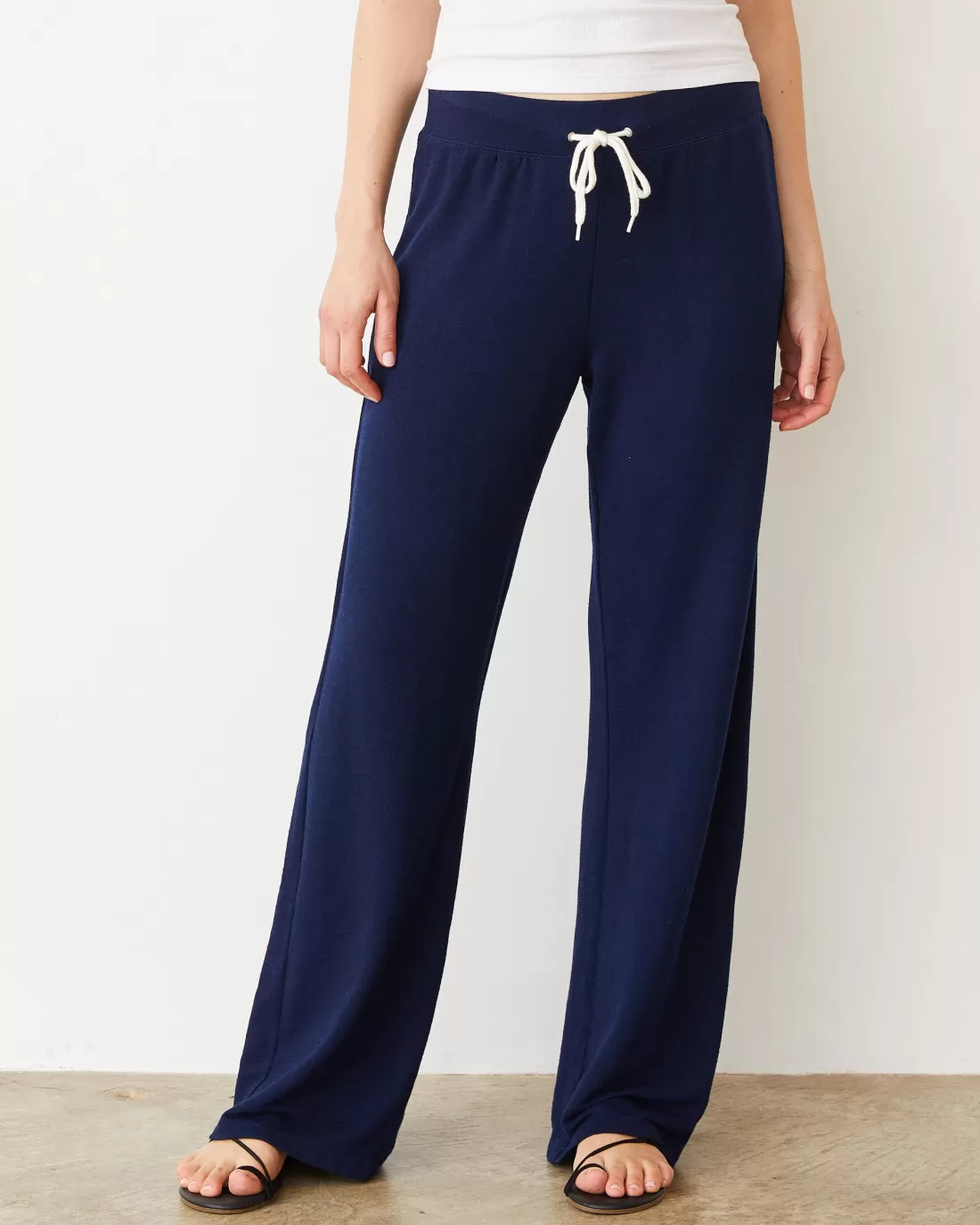 MONROW Supersoft | Sets*Supersoft Straight Leg Vintage Sweat NAVY