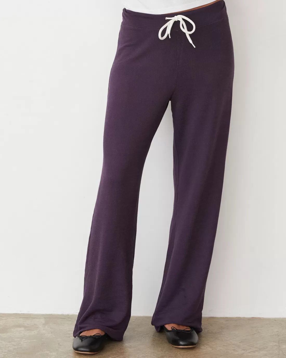 MONROW Supersoft | Sets*Supersoft Straight Leg Vintage Sweat MIDNIGHTPLUM
