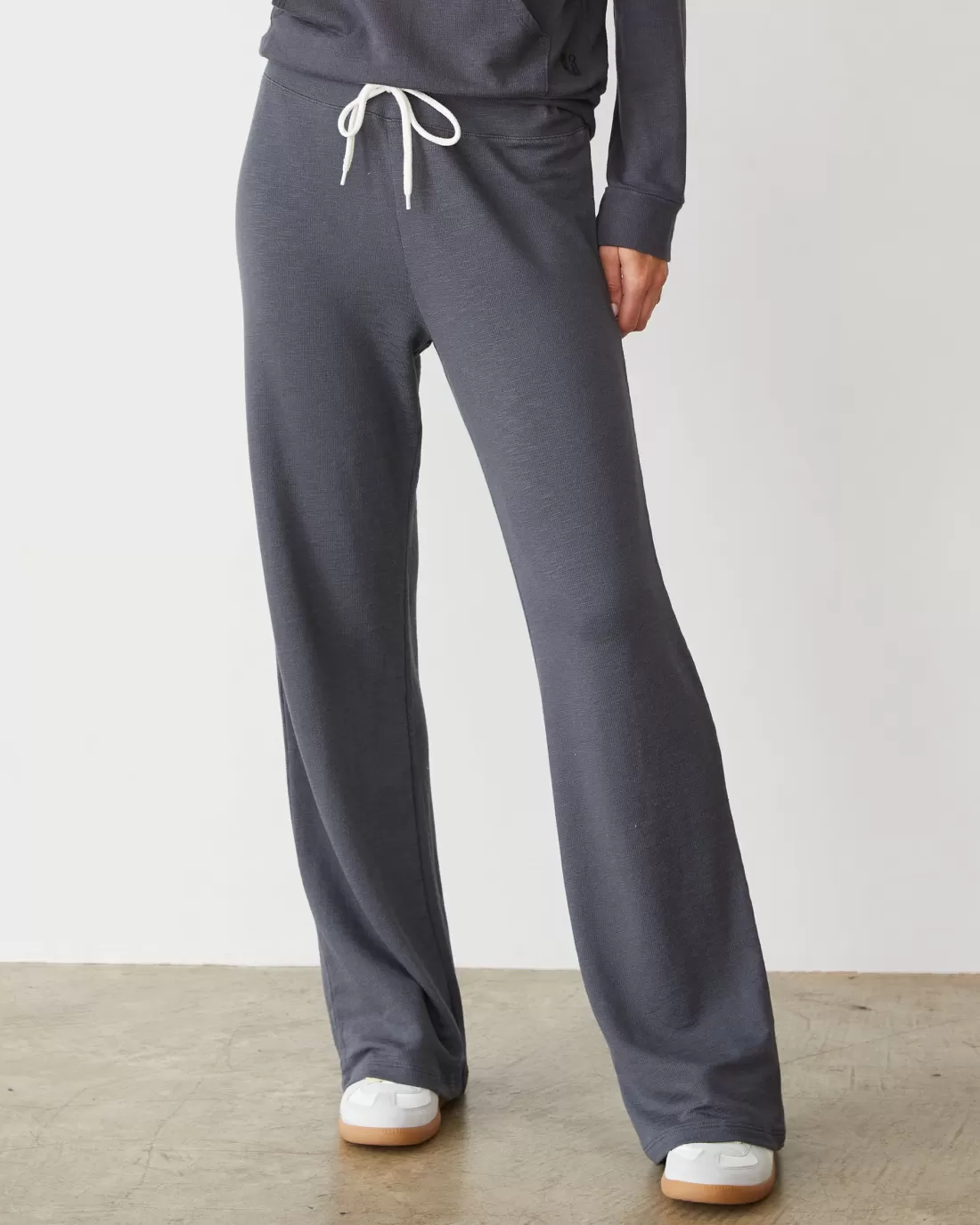 MONROW Supersoft | Sweats*Supersoft Straight Leg Vintage Sweat VINTAGEBLACK