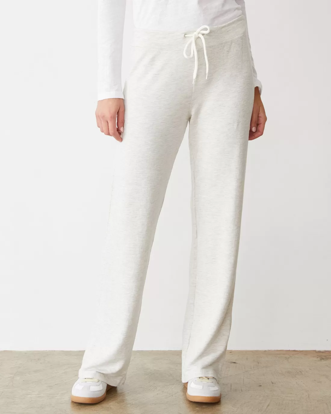 MONROW Supersoft | Sweats*Supersoft Straight Leg Vintage Sweat ASH