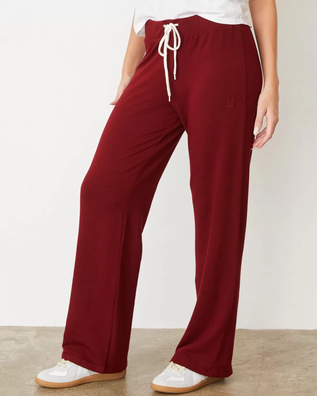 MONROW Supersoft | Sets*Supersoft Straight Leg Vintage Sweat RUBY
