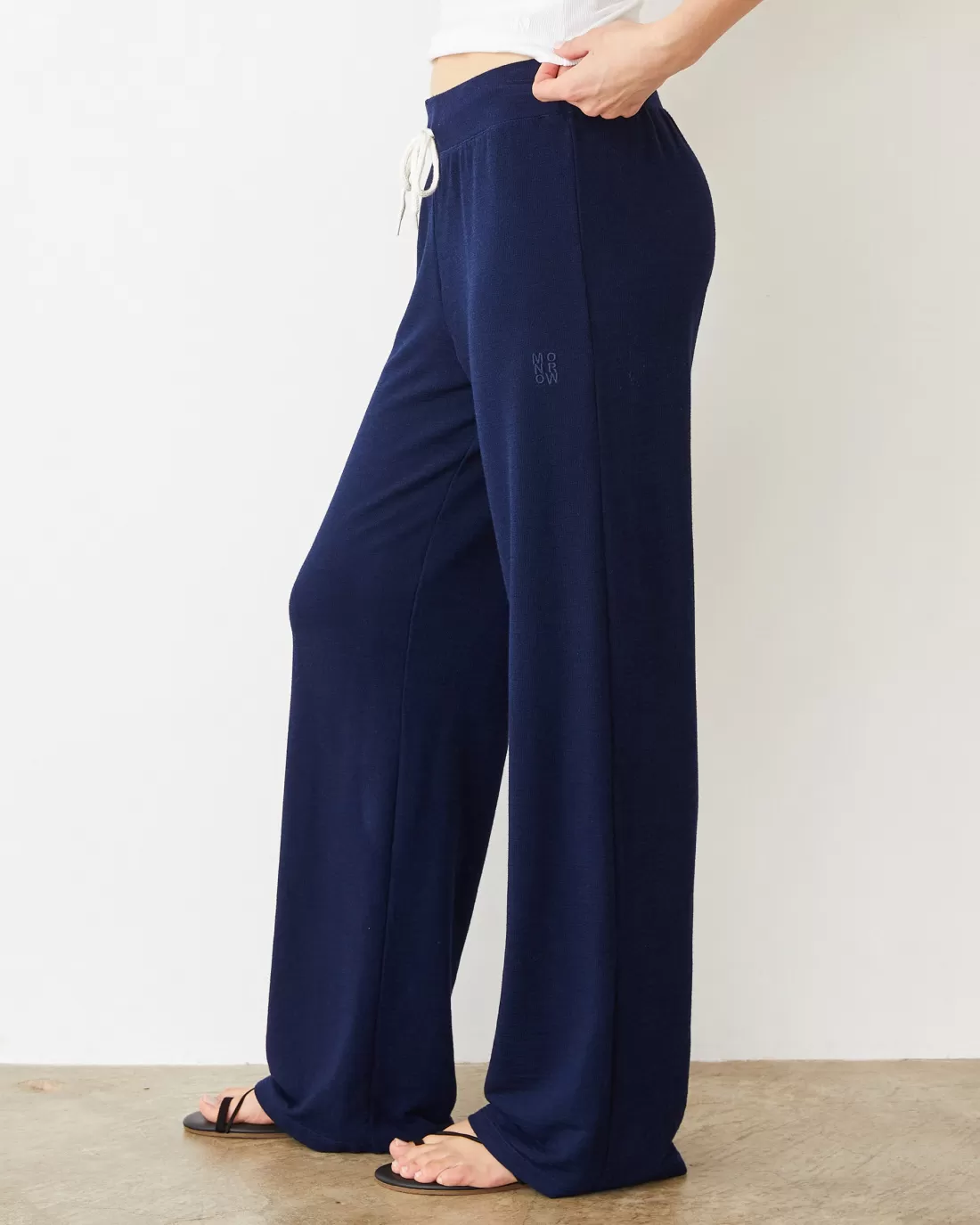 MONROW Supersoft | Sets*Supersoft Straight Leg Vintage Sweat NAVY