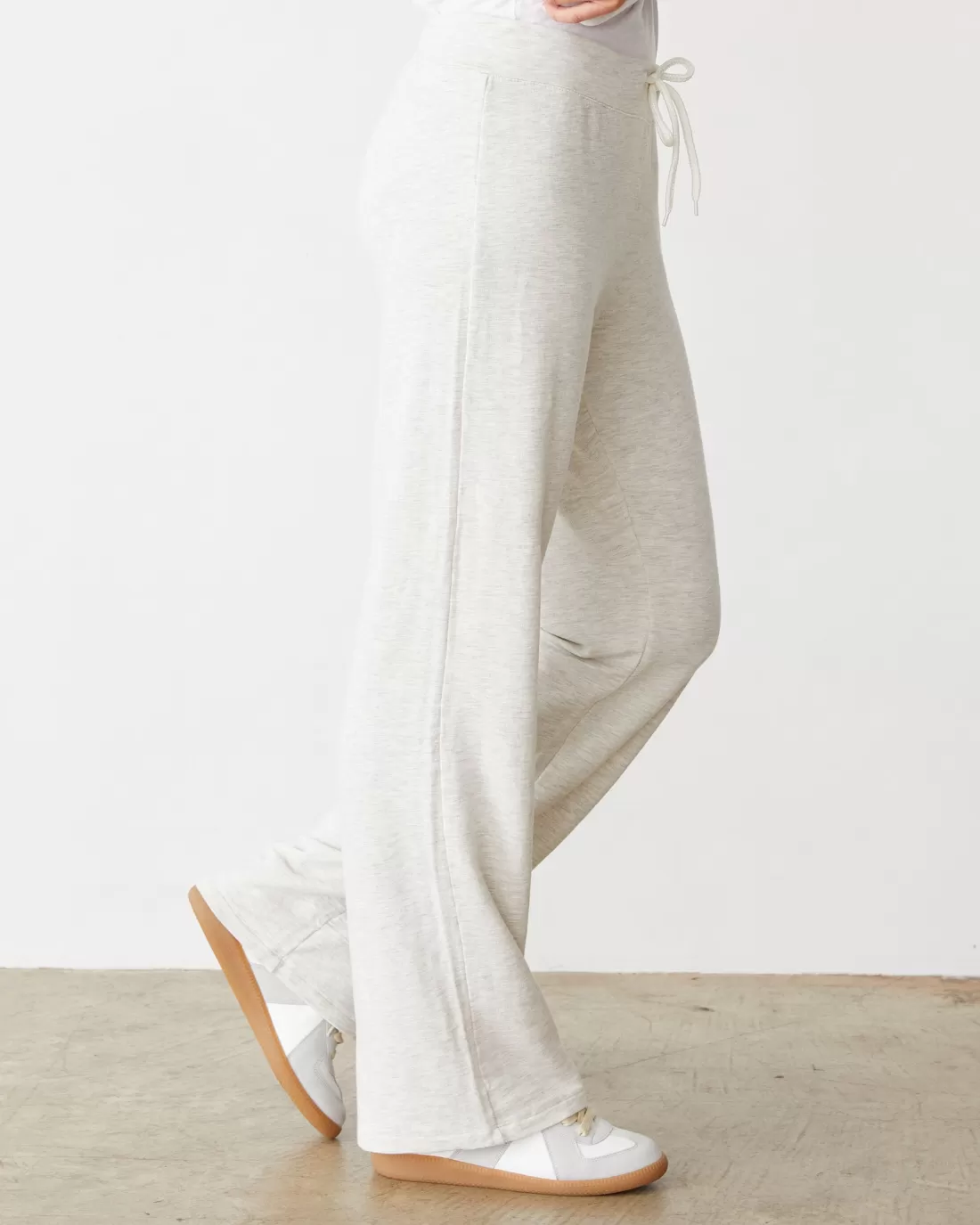 MONROW Supersoft | Sweats*Supersoft Straight Leg Vintage Sweat ASH