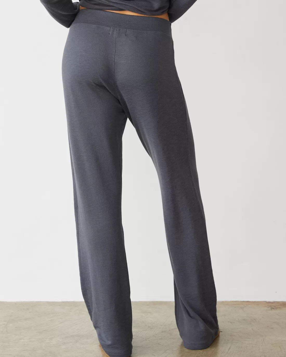 MONROW Supersoft | Sweats*Supersoft Straight Leg Vintage Sweat VINTAGEBLACK
