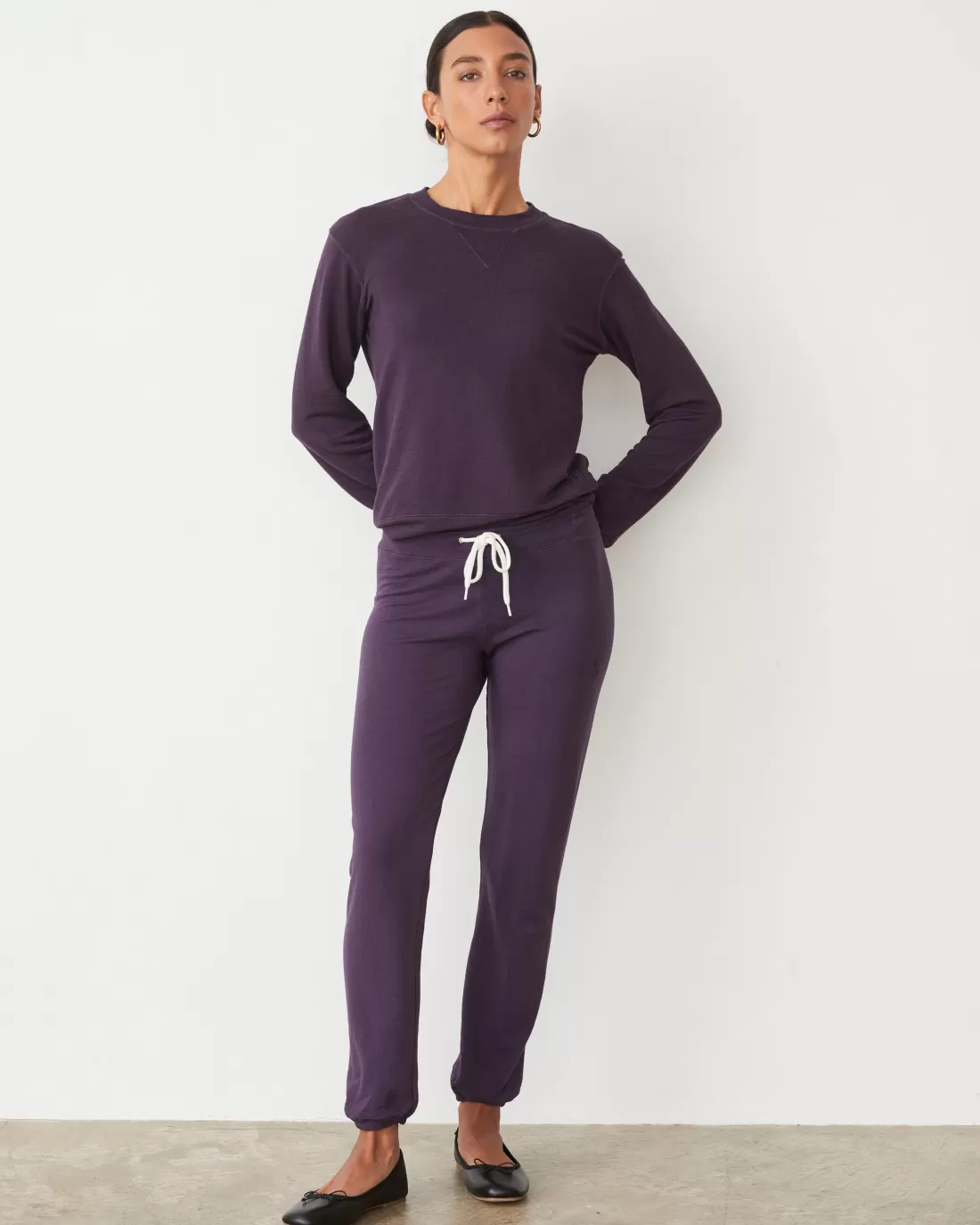 MONROW Supersoft | Sets*Supersoft Vintage Sweats MIDNIGHTPLUM