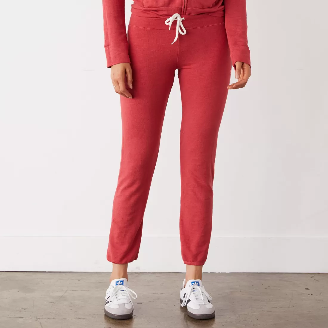 MONROW Supersoft | Sweats*Supersoft Vintage Sweats CHERRY