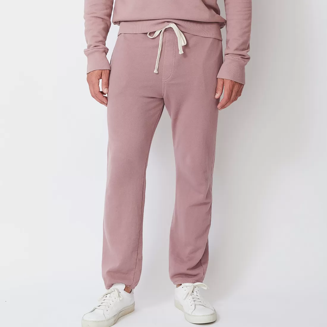 MONROW Men's Bottoms | Mens Sale*Supersoft Vintage Sweats - Color ROUGE
