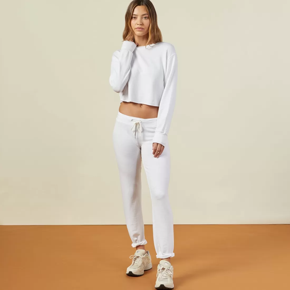 MONROW Supersoft | Sets*Supersoft Vintage Sweats - WHITE