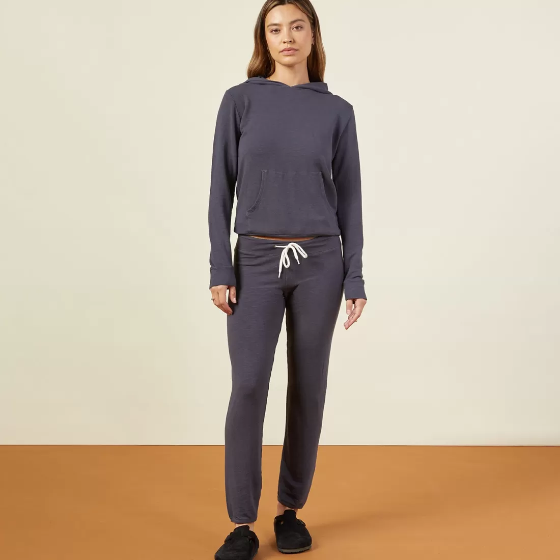 MONROW Supersoft | Sweats*Supersoft Vintage Vintage Black Sweats VINTAGEBLACK