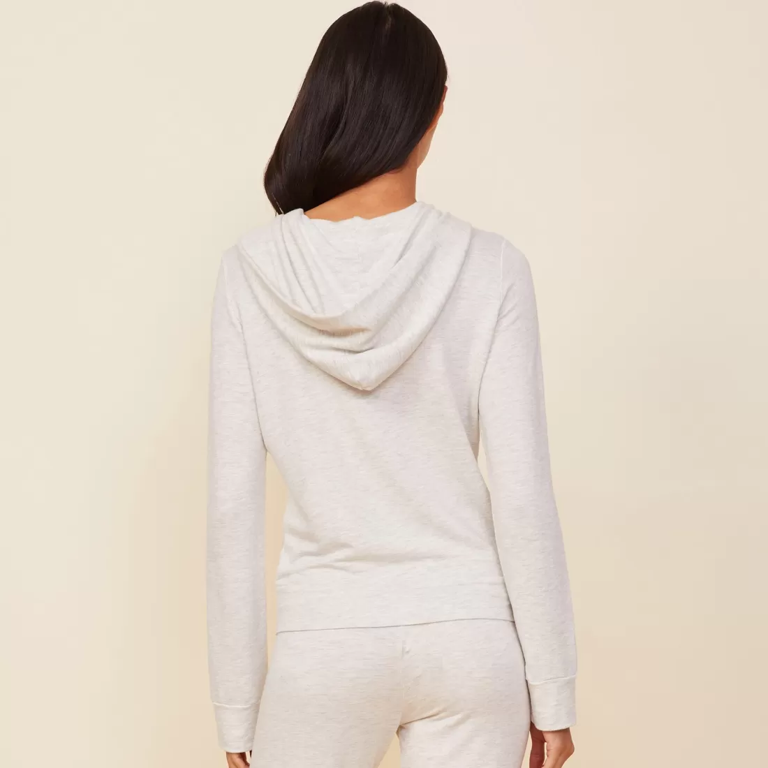 MONROW Supersoft | Sets*Supersoft Zip Up Hoody - Color ASH
