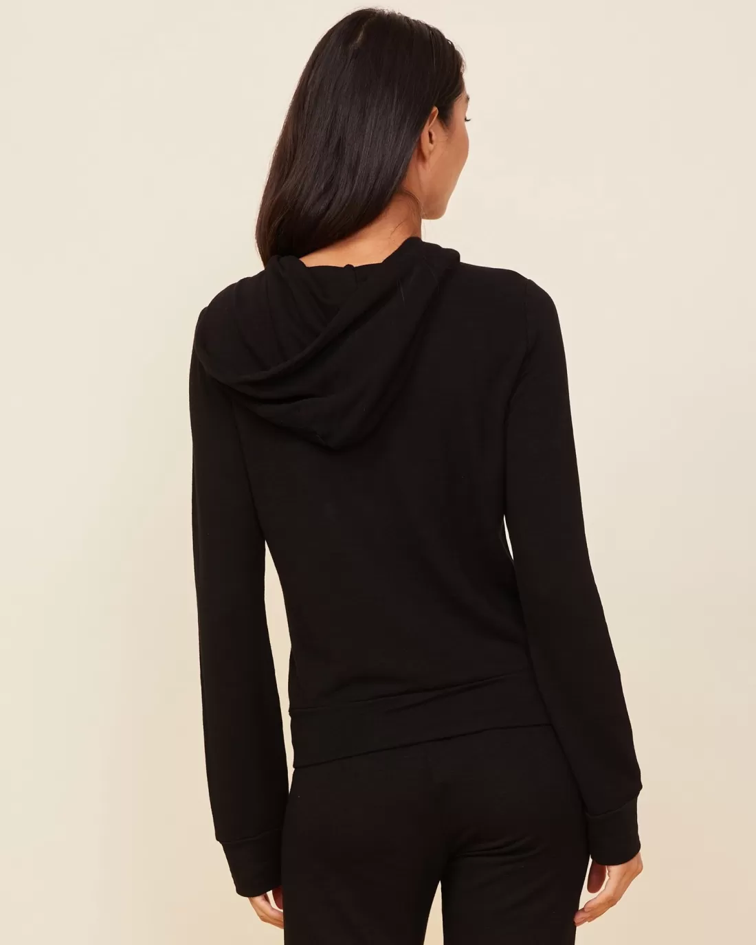 MONROW Supersoft | Sets*Supersoft Zip Up Hoody - Color BLACK